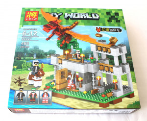 Конструктор Майнкрафт «Огненный дракон»