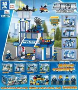 Конструктор Полиция «Полицейские участки»