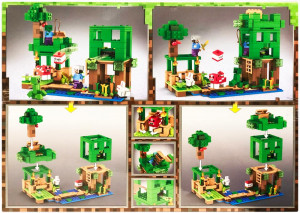 Конструктор Майнкрафт «Цитадель большого Крипера» SY6192