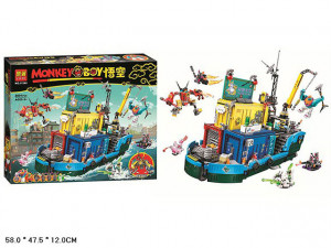 Конструктор Манки Кид Monkie Kid «Тайная штаб-квартира команды Манки Кида»