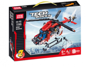 Конструктор Jisi Tech Bricks «Вертолет»