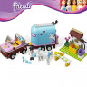 Конструктор Френдс Friends «Эмма и трейлер для лошадки»