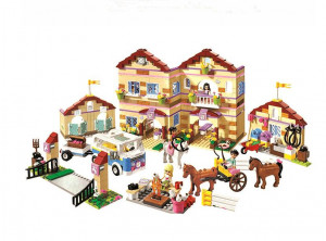 Конструктор Френдс Friends «Школа верховой езды»