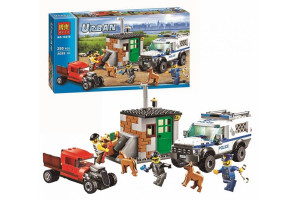 Конструктор Сити Urban «Полицейский отряд с собаками»