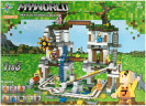 Конструктор Майнкрафт My World «Горная пещера» 3 в 1 LX.A309