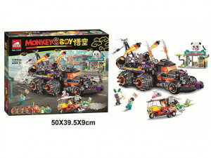 Конструктор Манки Кид Monkie Kid «Огненный грузовик»