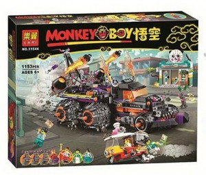 Конструктор Манки Кид Monkie Kid «Огненный грузовик»