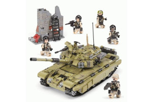 Конструктор XINGBAO MOC «Тяжёлый танк «Тигр»