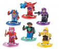 Набор 6 мини-конструкторов Big Hero «Bot Fight»