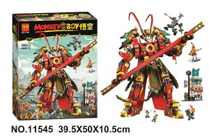 Конструктор Манки Кид Monkie Kid «Боевой робот Царя Обезьян»