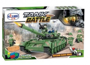 Конструктор Tank Battle «Военная серия: Танк Т-90А армии России»