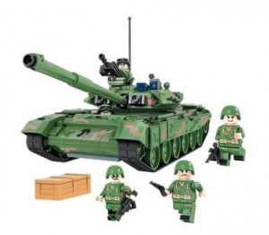 Конструктор Tank Battle «Военная серия: Танк Т-90А армии России»