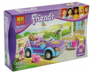 Конструктор Френдс Friends «Крутой кабриолет Стефани