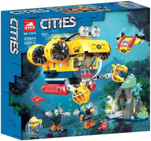 Конструктор Lari 11614 Океан: исследовательская подводная лодка