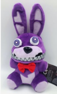 Мягкая игрушка «Пять ночей с Фредди» Кошмарный Бони заяц, 18 см