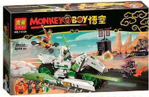 Конструктор Манки Кид Monkie Kid «Мотоцикл Белого Дракона»