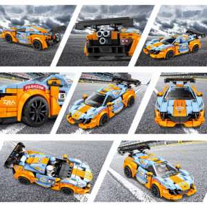 Конструктор Racing машина Nissan GTR: 325 деталей, 2 фигурки