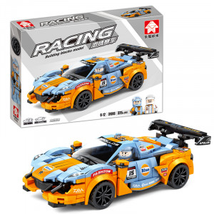 Конструктор Racing машина Nissan GTR: 325 деталей, 2 фигурки
