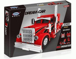Конструктор XINGBAO MOC «Красный грузовик Red Monster»