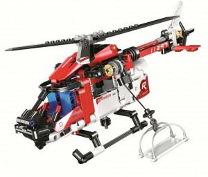 Конструктор Technica «Вертолёт спасателей» 2 в 1 Lari
