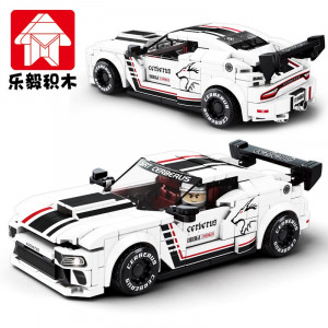 Конструктор Racing машина Dodge Charger: 365 деталей, 2 фигурки