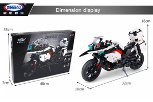 Конструктор XINGBAO MOC «Патрульный мотоцикл»