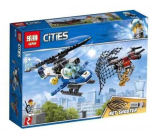 Конструктор Сити Cities «Воздушная полиция: погоня дронов»