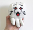 Мягкая игрушка Майнкрафт Гаст с красными глазами плюшевый Ghast Red Eyes Minecraft, 13 см