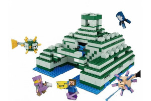 Конструктор Майнкрафт «Пирамида в океане»