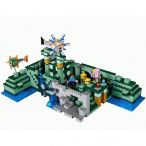 Конструктор Майнкрафт «Пирамида в океане»