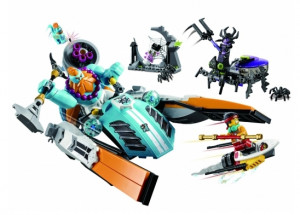 Конструктор Манки Кид Monkie Kid «Катер Сэнди»