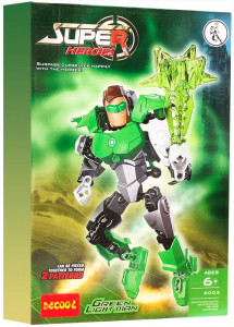 Конструктор Super Heroes «Зелёный фонарь» 6002 Decool