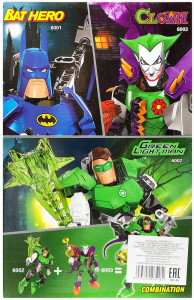 Конструктор Super Heroes «Зелёный фонарь» 6002 Decool