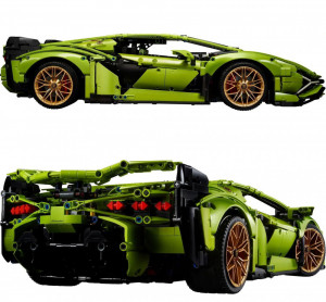 Конструктор Lamborghini Sian FKP 37 в масштабе 1:8