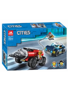 Конструктор Сити Полицейская погоня за бурильщиком