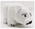 Мягкая игрушка Майнкрафт плюшевый Белый медведь Minecraft, 18 см
