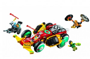 Конструктор Манки Кид Monkie Kid «Реактивный родстер Манки Кида»