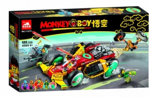 Конструктор Манки Кид Monkie Kid «Реактивный родстер Манки Кида»