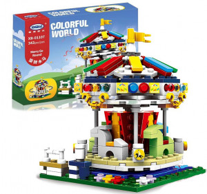 Конструктор XINGBAO MOC «Парк развлечений: Карусель»