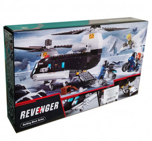 Конструктор Revenger «Погоня за вертолетом Черной Вдовы»