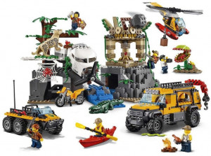 Конструктор Сити Cities «База исследователей джунглей»