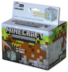 Светильник Майнкрафт «Diamond Ore»: 3 режима работы