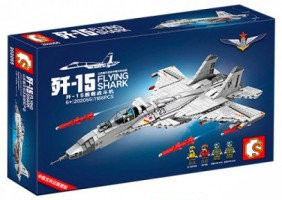 Конструктор Sembo Block &quot;Палубный истребитель J-15&quot;