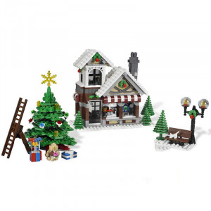 Конструктор Builerds «Зимний Магазин Игрушек»