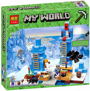 Конструктор Майнкрафт «Ледяные шипы»