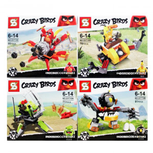 Набор конструкторов Энгри Бёрдс «Angry Birds», 4 в 1 #2