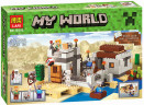 Конструктор Майнкрафт My World Minecraft «Пустынная станция»