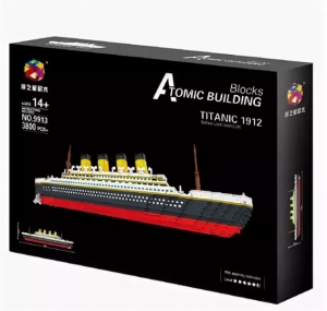 Конструктор Atomic Building Blocks «Титаник», 60 см