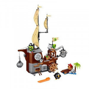 Конструктор Энгри Бёрдс Angry Birds «Пиратский корабль свинок»
