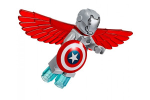 Конструктор BELA Супер герои «Воздушная погоня Капитана Америка»